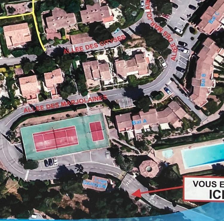 10 A 12 Pers Famille Amateurs Randonnee Boulouris Panorama Saint Raphael Tennis Piscine Partage Exterior photo